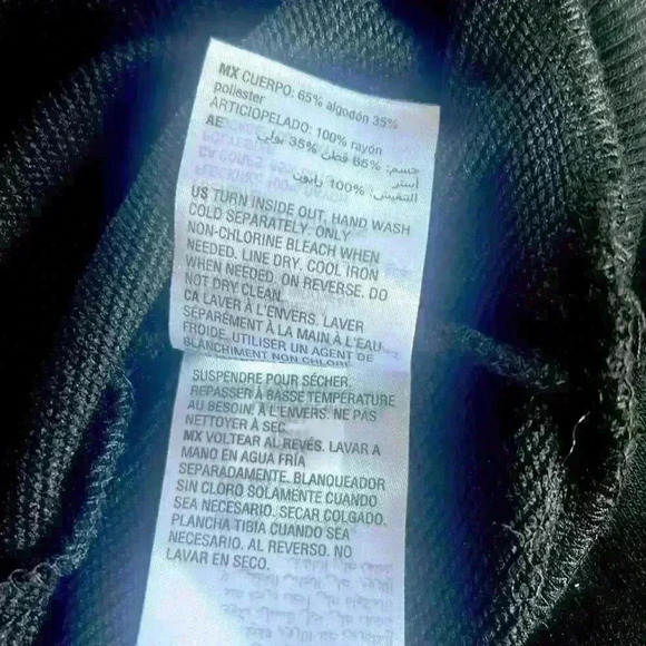 Charter Club Vintage Scottie embellished Swiss Terry sweatshirt. XXL Black/Red - Picture 12 of 12